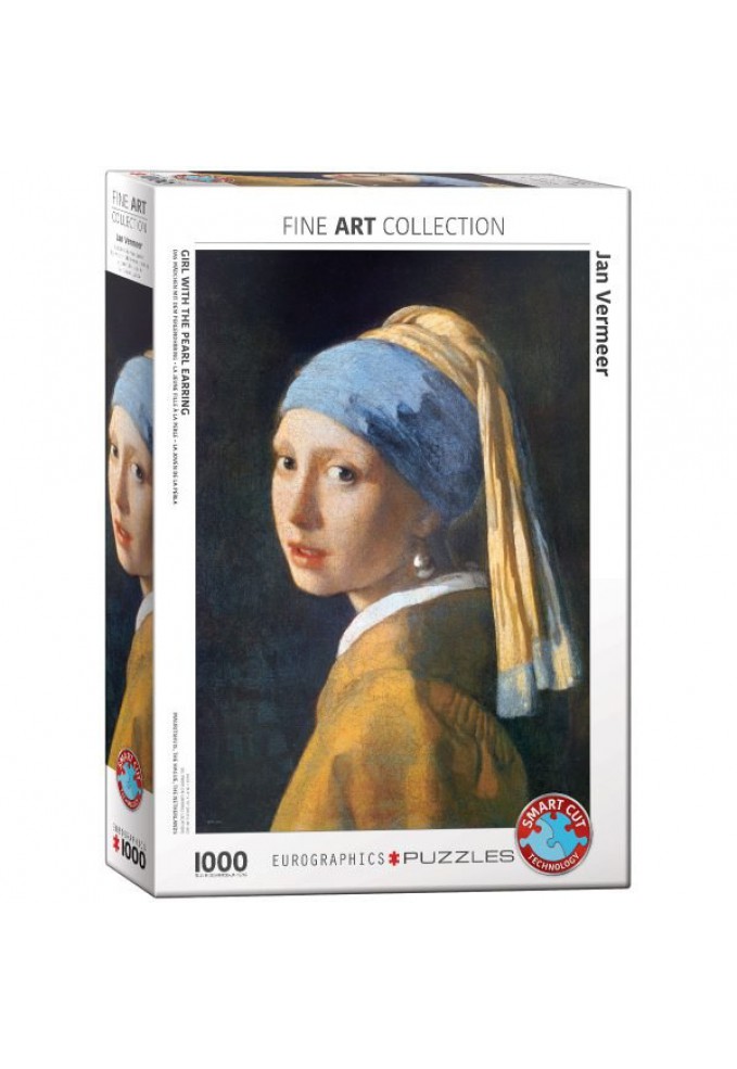 Puzzle 1000τμχ Vermeer - Girl with the Pearl Earring