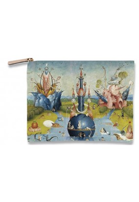 Πορτοφόλι Νεσεσέρ Υφασμάτινο Σουετ Jheronimus Bosch - The Garden of Earthly Delights 