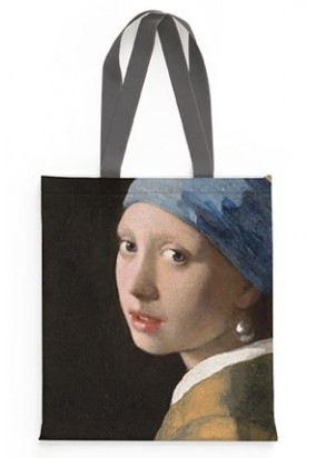 Τσάντα Υφασμάτινη Σουετ Vermeer - Girl with the Pearl Earring