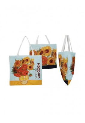 Τσάντα Ώμου Πάνινη - Van Gogh "Sunflowers"