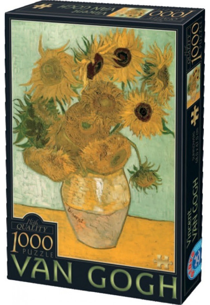 Παζλ 1000 Κομμάτια - Vincent Van Gogh "Sunflowers"