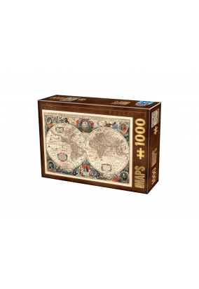 Παζλ 1000 Κομμάτια - Vintage Maps
