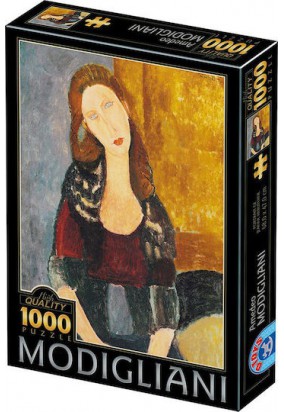 Παζλ 1000 Κομμάτια Amedeo Modigliani - Portrait of Jeanne Hebuterne