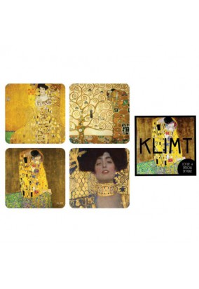Σουβέρ "Klimt" 4 pcs 10 cm