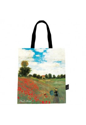 Τσάντα Πάνινη Monet "Les Coquelicots" 44cm