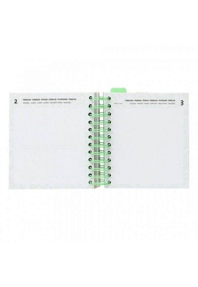 Ακαδημαικο Ημερολογιο 2025-2026 Ημερησιο 11μηνο - Kraft 14x16εκ