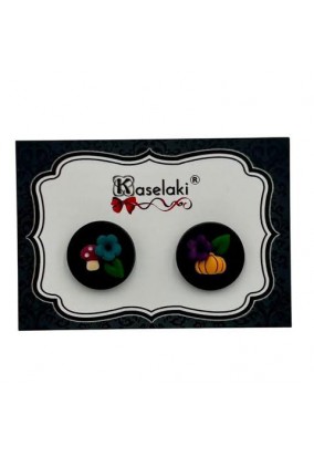 Καρφωτά Σκουλαρίκια από Πολυμερικό Πηλό - One More Fairytale Please