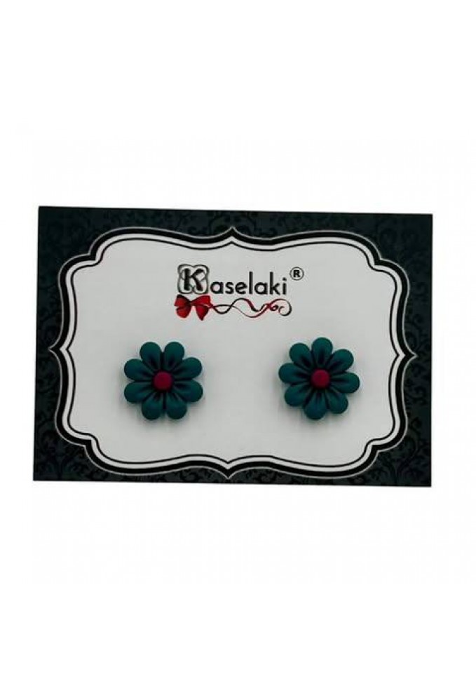 Καρφωτά Σκουλαρίκια από Πολυμερικό Πηλό - One More Fairytale Please