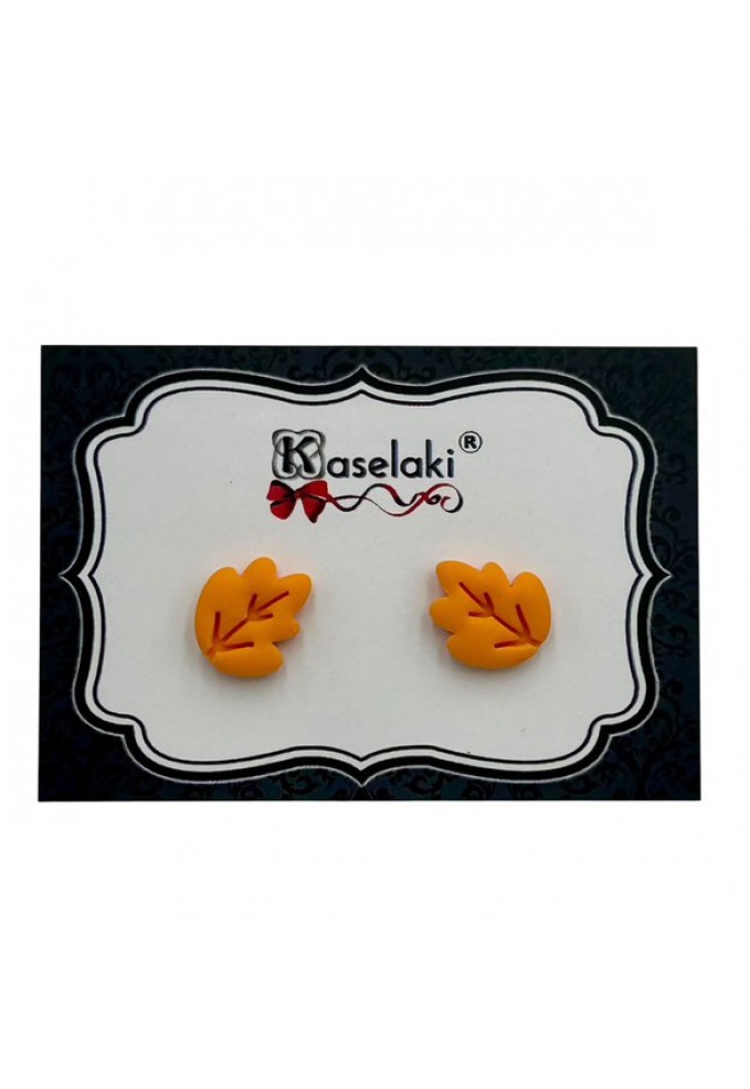 Καρφωτά Σκουλαρίκια από Πολυμερικό Πηλό - One More Fairytale Please