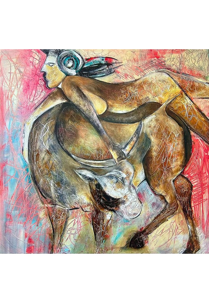 Η Αρπαγή της Ευρώπης 32x32 cm