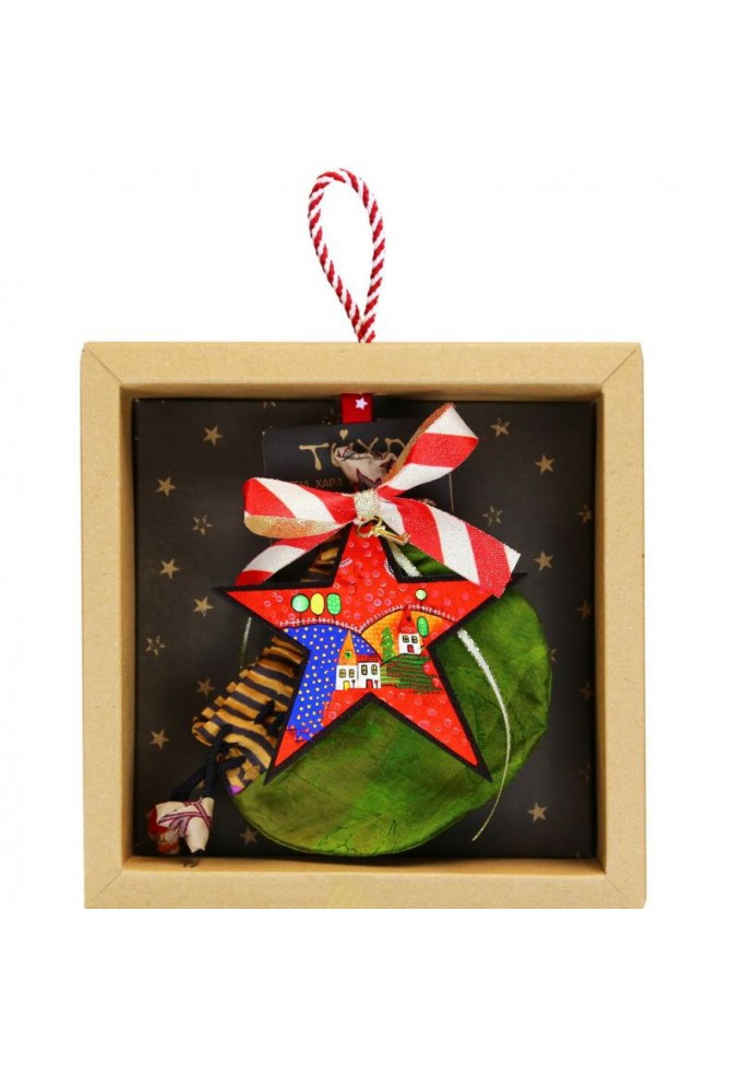 Γούρι Αστέρι JOY-εκκλησία / μαύρο