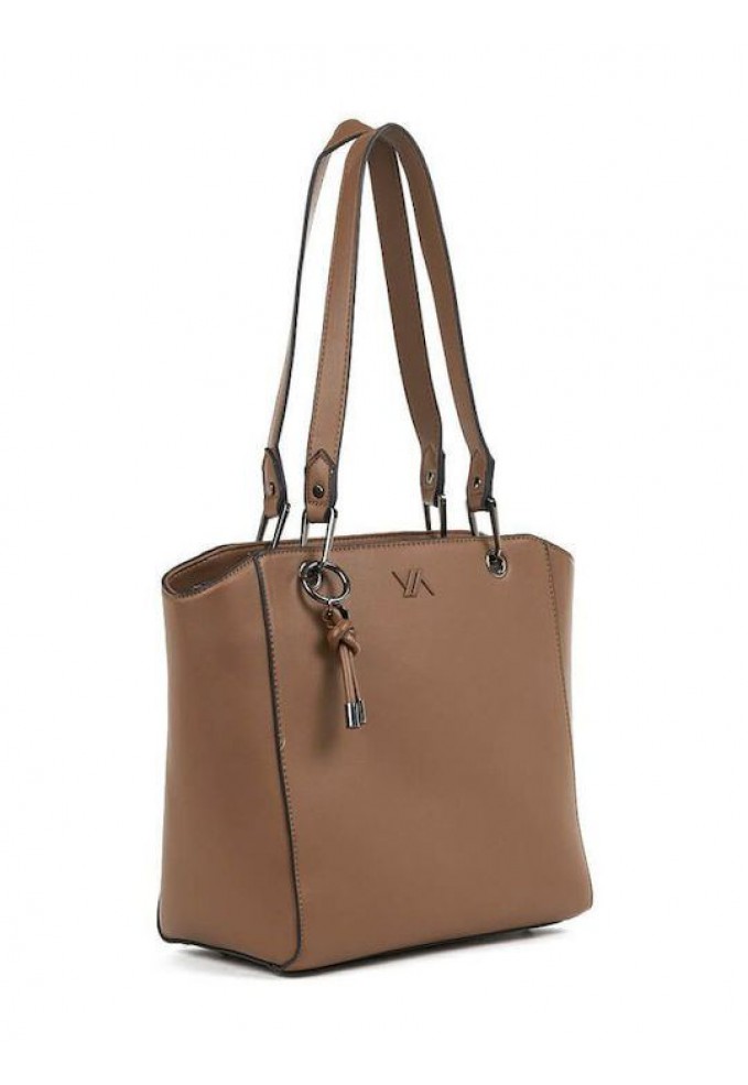 Τσάντα Ώμου Verde - Πουρού