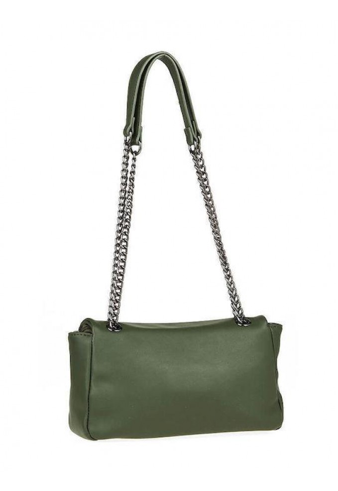 Τσάντα Ώμου Verde - Χακί