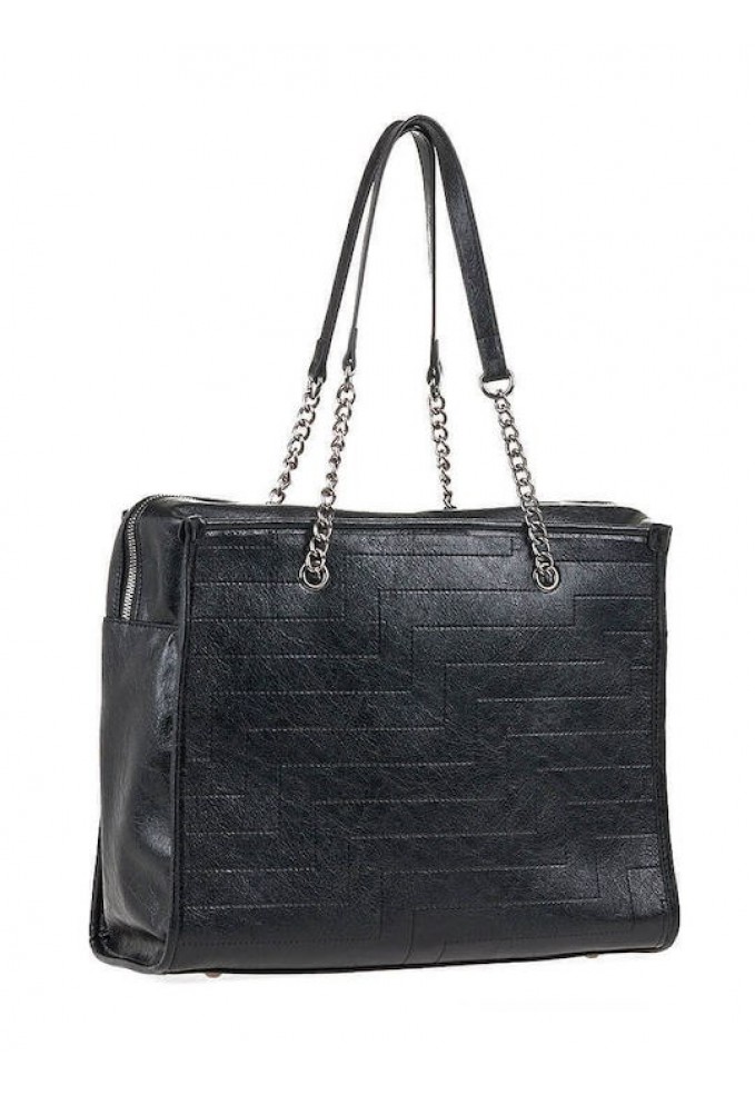 Τσάντα Ώμου Verde - Μαύρο