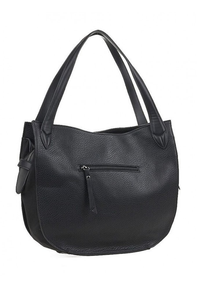 Τσάντα Ώμου Verde - Μαύρο