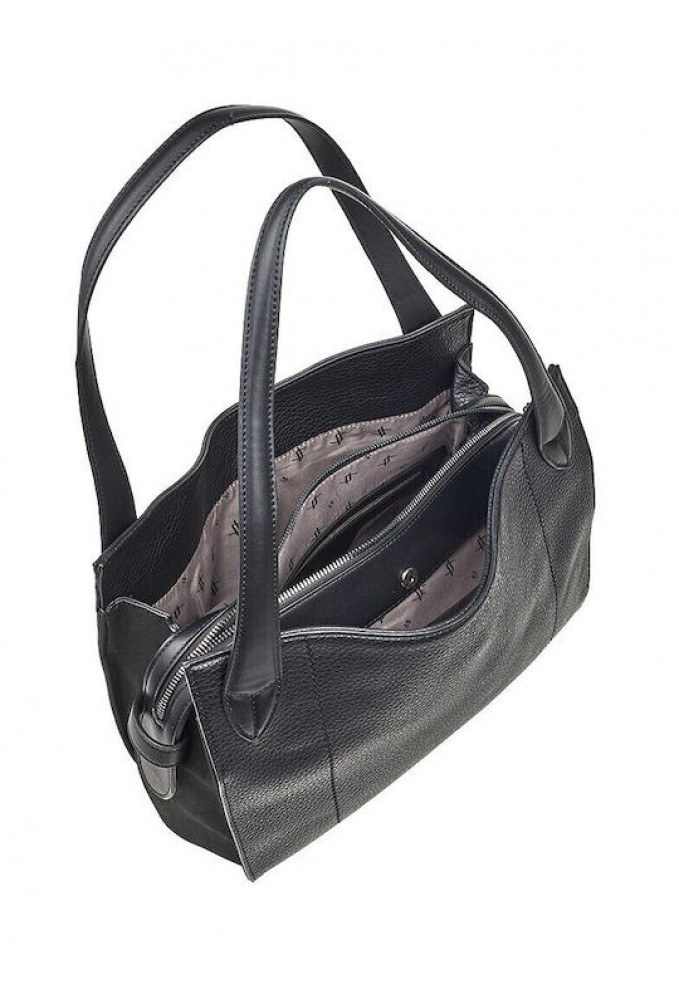 Τσάντα Ώμου Verde - Μαύρο
