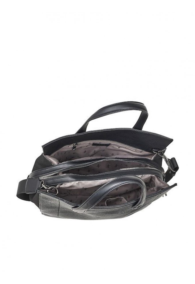 Τσάντα Ώμου Verde - Μαύρο