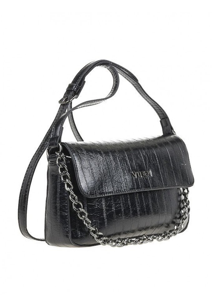 Τσάντα Ώμου Verde - Μαύρο