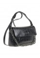 Τσάντα Ώμου Verde - Μαύρο