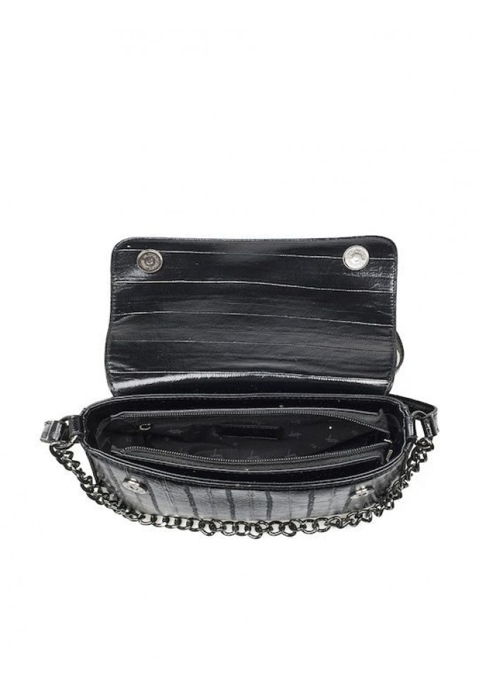 Τσάντα Ώμου Verde - Μαύρο