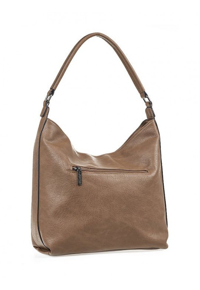 Τσάντα Ώμου Verde - Πουρού