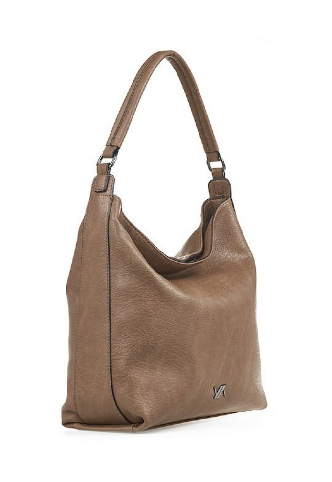 Τσάντα Ώμου Verde - Πουρού