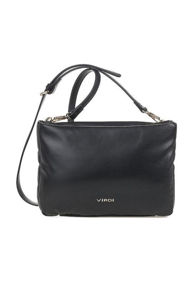 Τσάντα Χιαστί Verde - Μαύρο