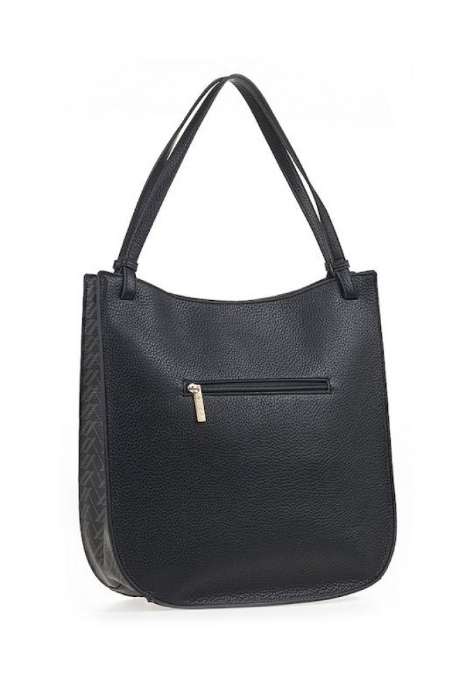 Τσάντα Ώμου Verde - Μαύρο