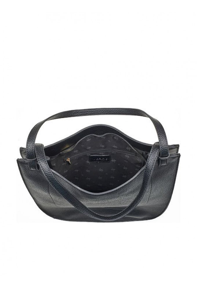 Τσάντα Ώμου Verde - Μαύρο