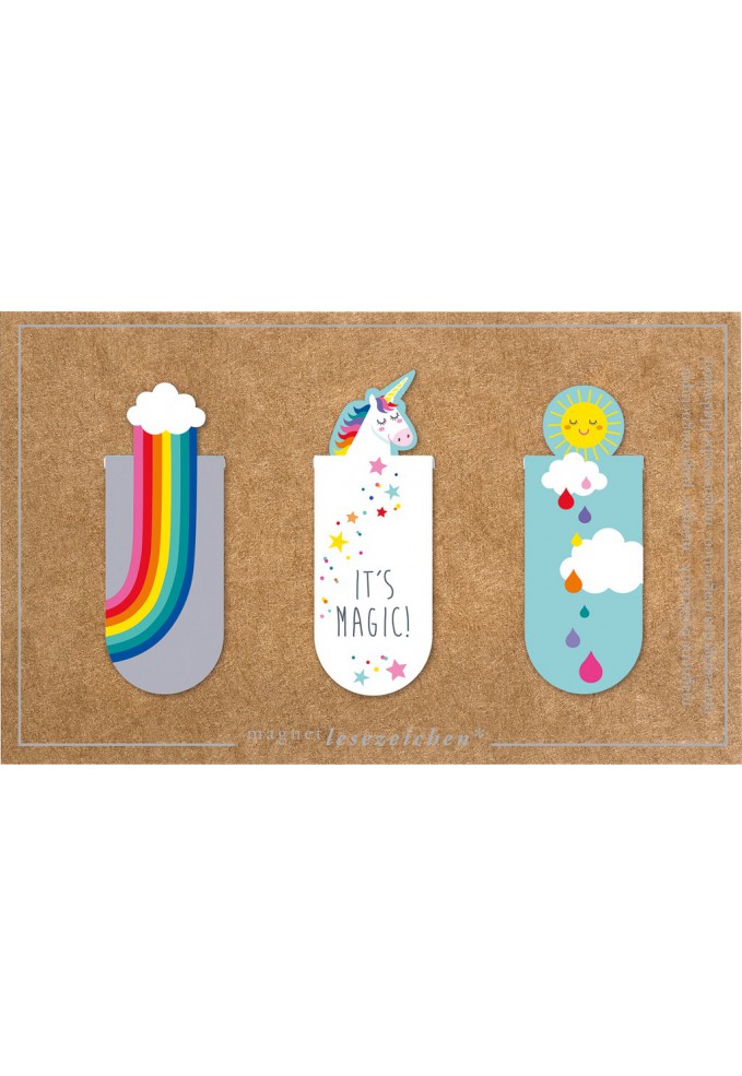 Μαγνητικοί Σελιδοδείκτες Σετ - Unicorns