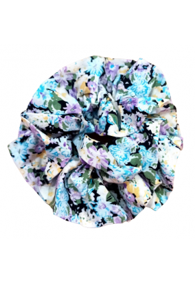 Scrunchie Φλοράλ - Διπλό