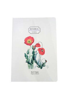 Τετράδιο Α5 - Botanical Wild Flowers