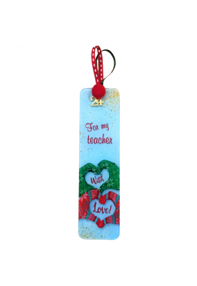 Ακρυλικός Σελιδοδείκτης - For my Teacher with Love