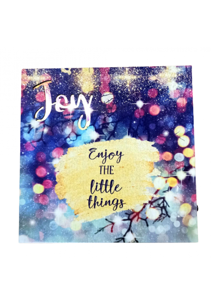 Διακοσμητικό Καδράκι με Φως - Enjoy the Little Things