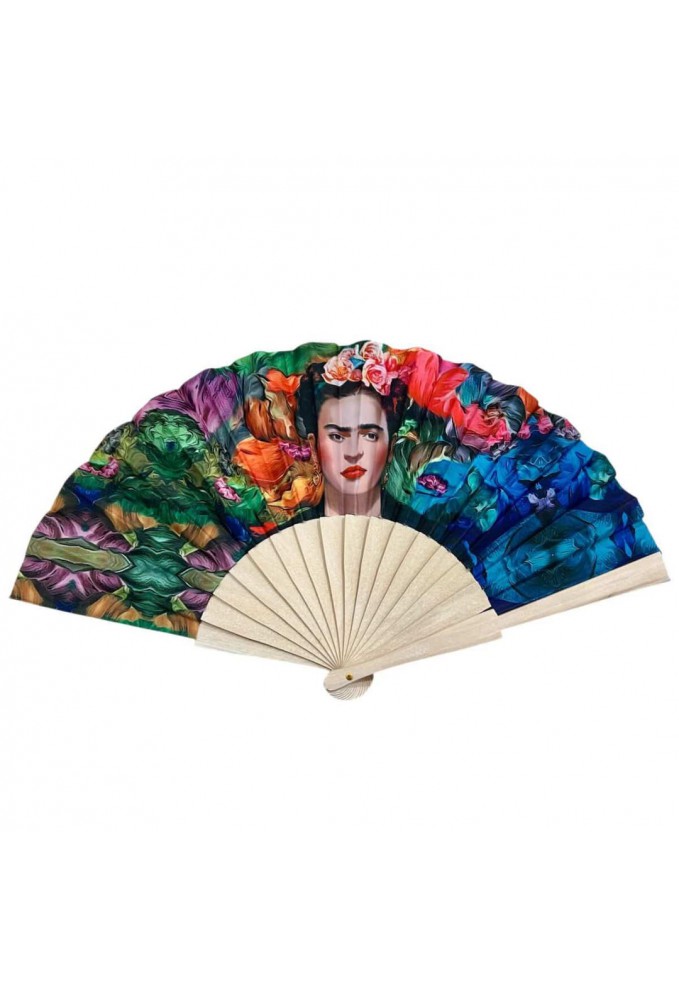 Βεντάλια Ξύλινη - Frida Kahlo