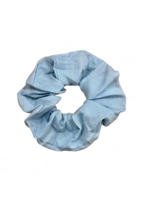 Scrunchie Μεγάλο - Γαλάζιο