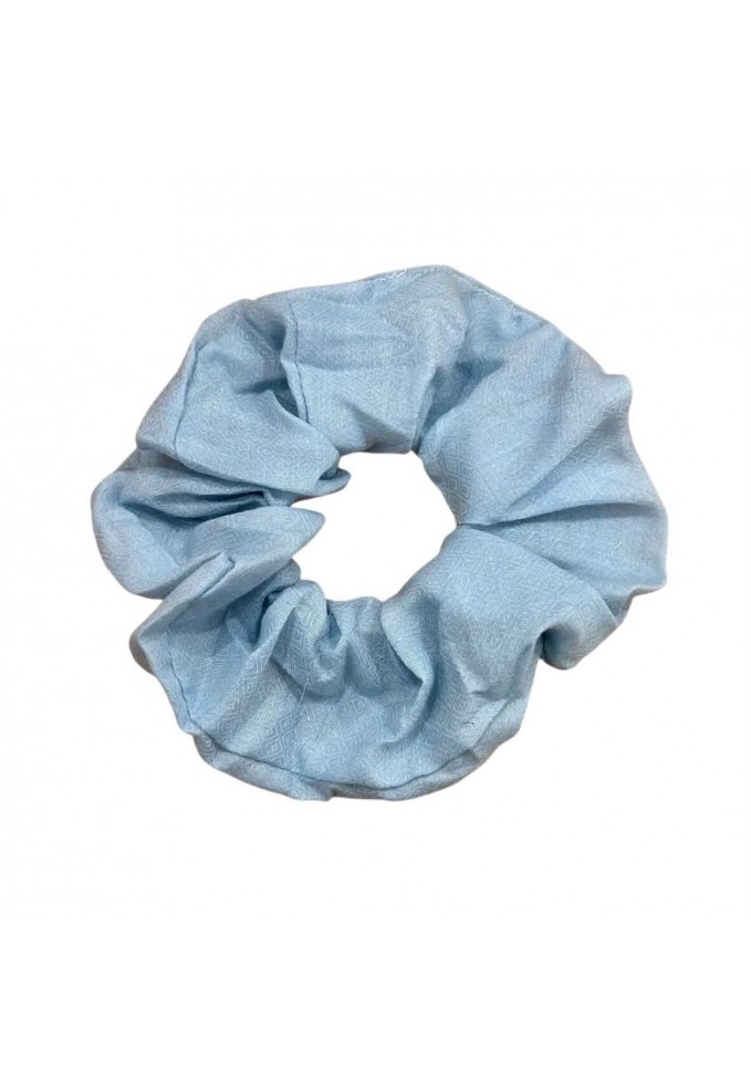 Scrunchie Μεγάλο - Γαλάζιο